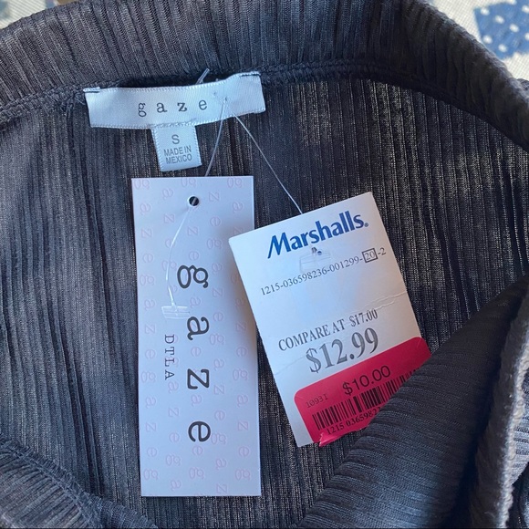 Gaze Black Rouched Skirt - Picture 3 of 3